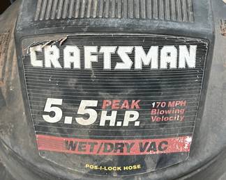 Craftsman 5.5 Wet/Dry Vac