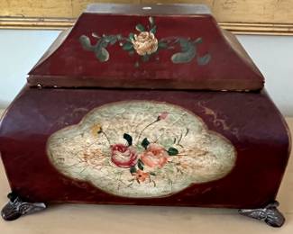 Decorative Metal Box w Lid