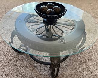 Glass Top Coffee Table