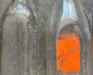 Hoods Milk Bottles