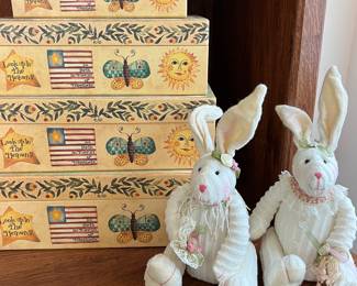 Bunnies, Storage Boxes