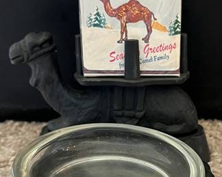 Camel Cigarette Holder and Ashtray