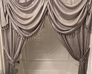 Drapery Shower Curtain