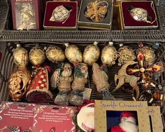 Christmas Baldwin Ornaments