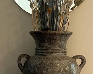 Oversized Pot, Artsy Mirror