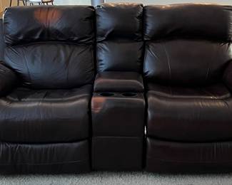 Reclining Loveseat w Rocking (as is)