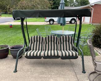 LIKE NEW PATIO SWING