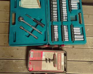 Craftsman T-Thru Handle Torkx Set And Allied Wrench And Socket Set