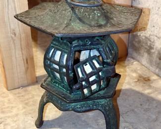 Cast Iron Pagoda, 13" x 10"