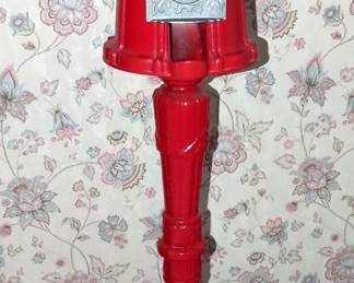 Old Fashioned Coin Operated 40" Bubblegum Machine