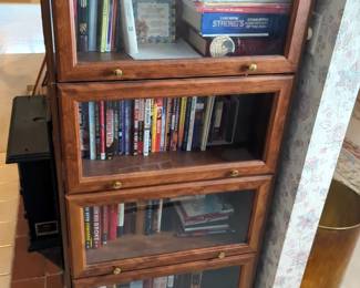 Barrister Style Bookshelf, 60" x 21" x 18"