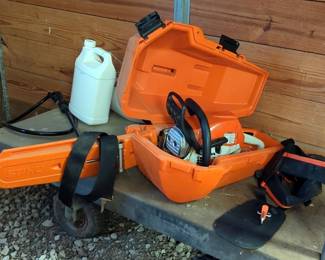 Stihl Gas Powered Chainsaw, Model M5251, Including Carry Strap, In Hard Case