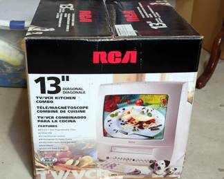RCA 13" TV/VCR Combo, In Original Box