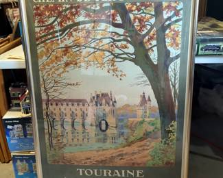 Chemin De Fer D'Orleans Framed Print, 43" x 32"