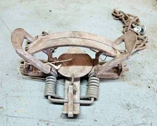 Double Spring Foot Hold Trap