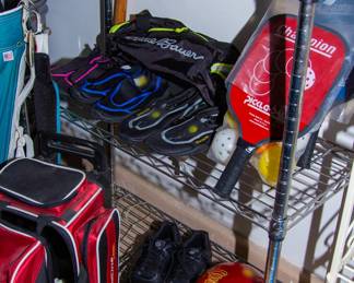 Bowling and golfing shoes 