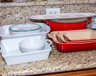 Ceramic baking dishwares 