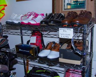 Bowling and golf shoes, men and women