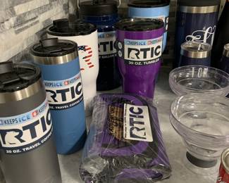 RTIC products, NEW! have boxes