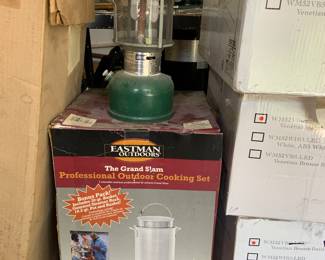 Coleman lantern, turkey deep fryer
