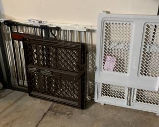 variety of baby/dog gates