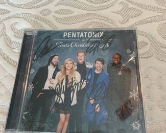 signed Pentatonix cd