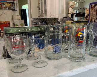 beer glasses, mugs, Spuds Mckenzie!