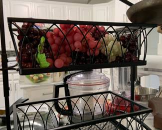 pretty wrought iron kitchen helper