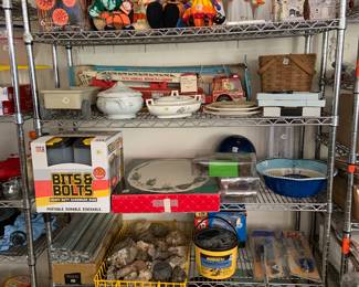 garage, stuffed with stuff