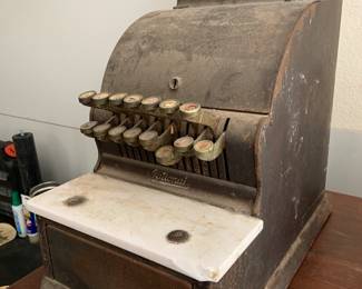 very cool antique cash register