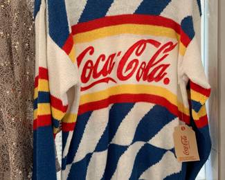 new, Coca Cola sweater