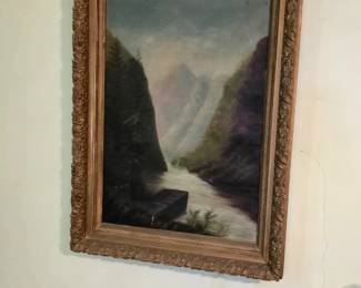 1890's ORIGINAL OIL PAINTING