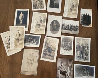 ANTIQUE WW1 REAL PHOTO POSTCARDS