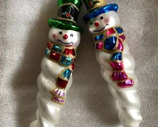 Swirly Snowmen