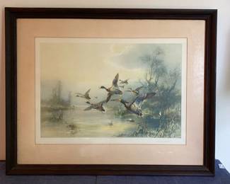 A Frosty Morning Print