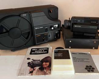 Bell and Howell Projector with Camera