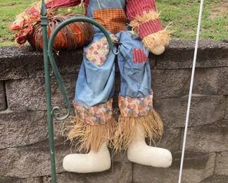 Scarecrow and Pumpkin with Hangers