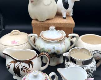 Creamers and Sugar Bowls