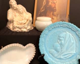 Fenton Madonna and Christian Religion Items