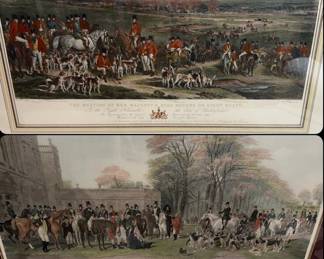 Framed Art Pair from The Town Club of Fort Smith