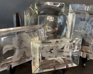 Glass Ashtrays