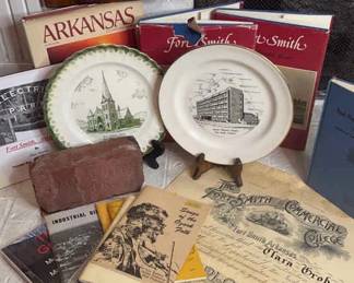 Fort Smith Arkansas Ephemera Books and Plates