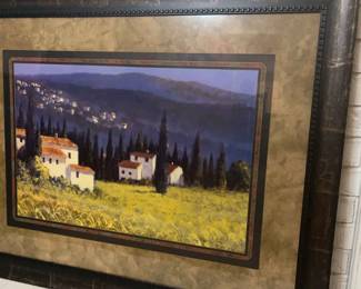 Large Framed Walll Art