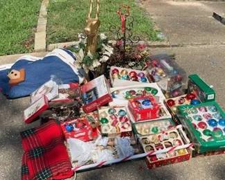 Christmas Balls and Tree Skirts