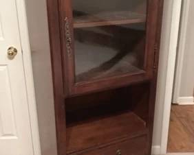Wooden Storage Display Cabinet