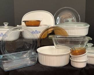 Corningware Anchor Hocking and Fire King
