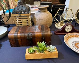 leather treasure box