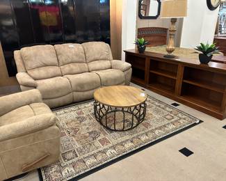 Lazy Boy reclining couch and rocker/recliner chair