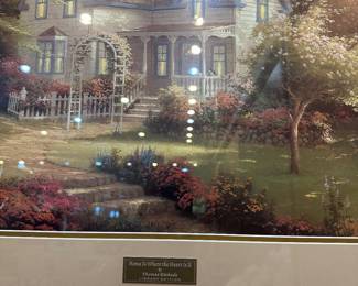 Thomas Kincaid 'Home is where the heart is II'