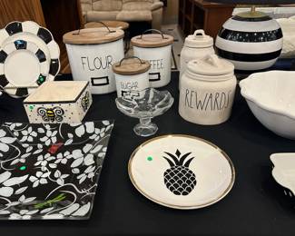 Rae Dunn 'rewards' and 'treats' jars